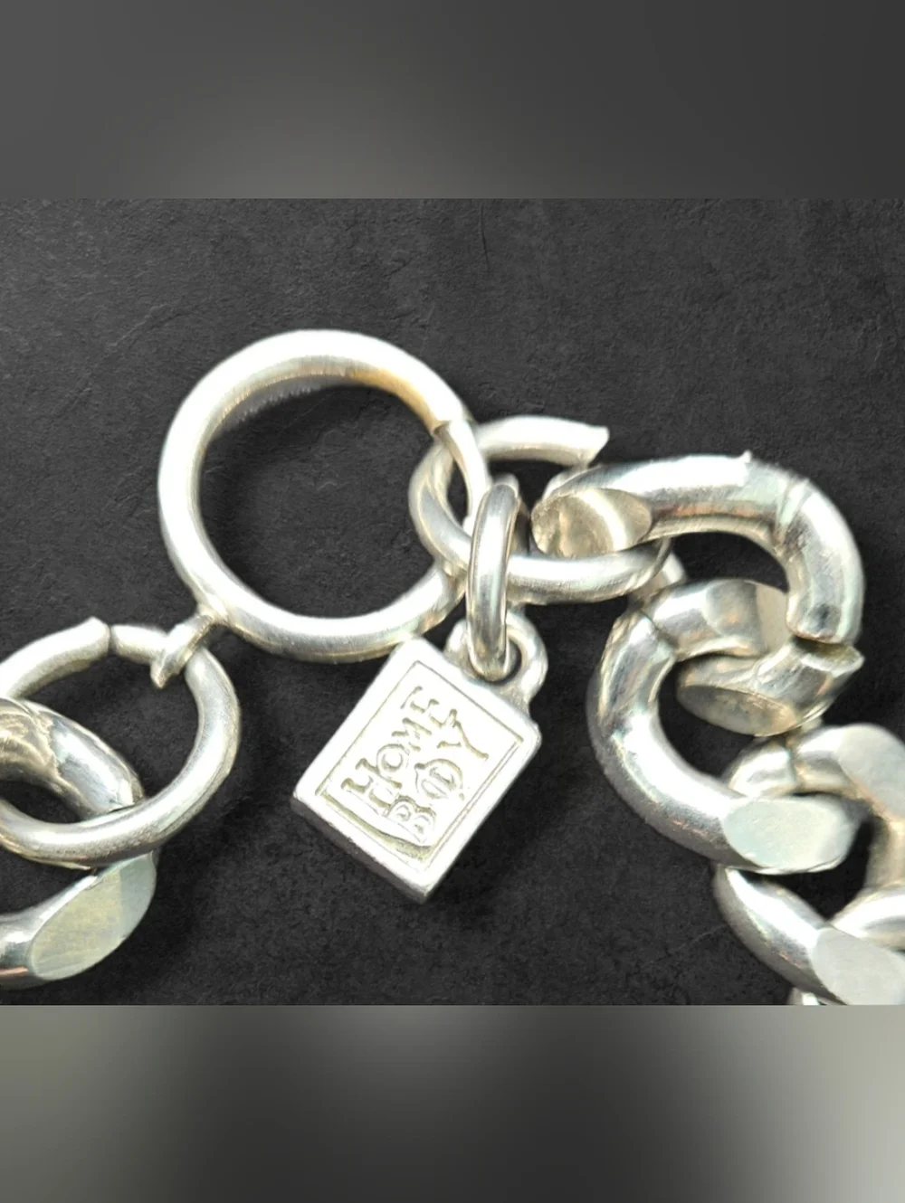Vintage FVS Taxco 925 Sterling Silver 192g Heavy Cuban Curb Chain 19